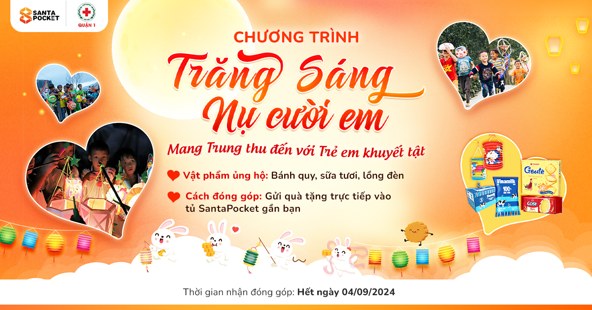 “Trăng Sáng Nụ Cười Em”- Mang Trung Thu ấm áp đến các em nhỏ khuyết tật