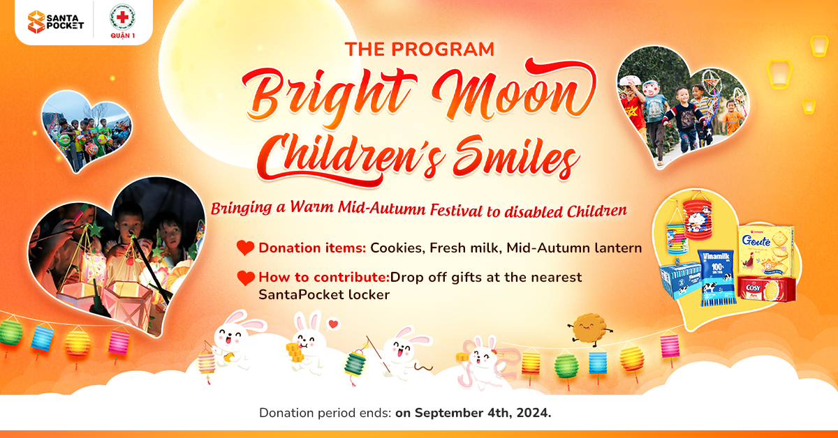 “Bright Moon, Children’s Smiles” – Bringing Warmth Mid-Autumn Festival to disabled children