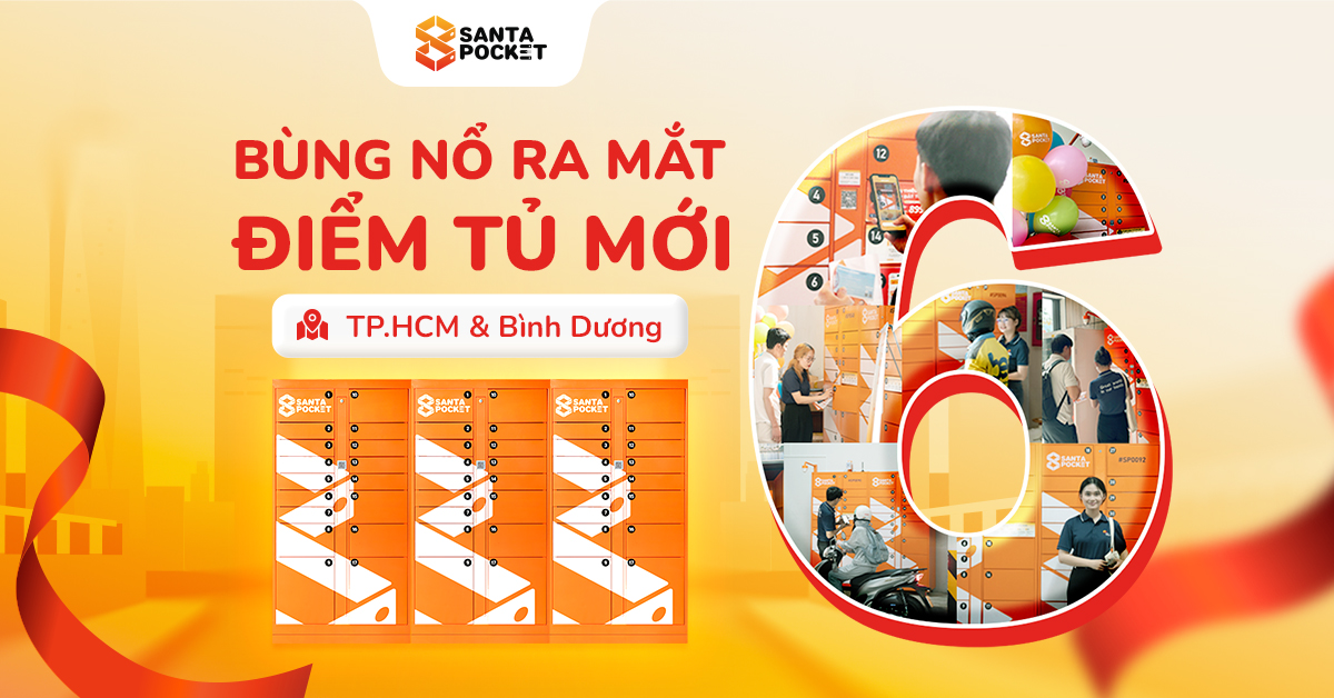 Santa bùng nổ chào đón 6 điểm tủ mới