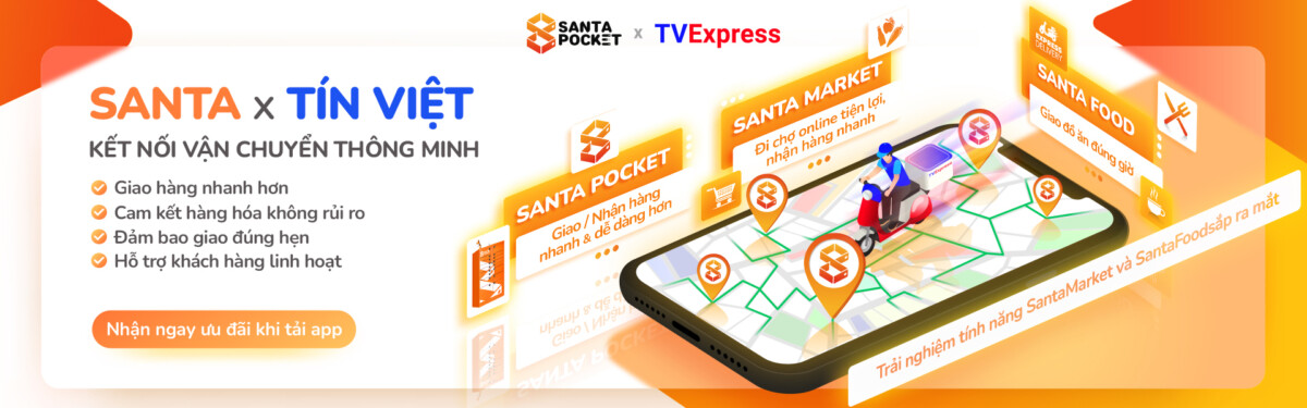 SantaPocket hợp tác cùng Tín Việt Express: Nâng tầm trải nghiệm giao – nhận hàng thông minh
