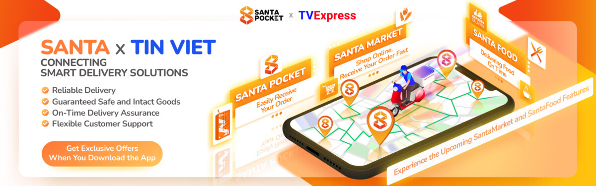 SantaPocket Partners with Tin Viet Express: Elevating the Smart Delivery Experience