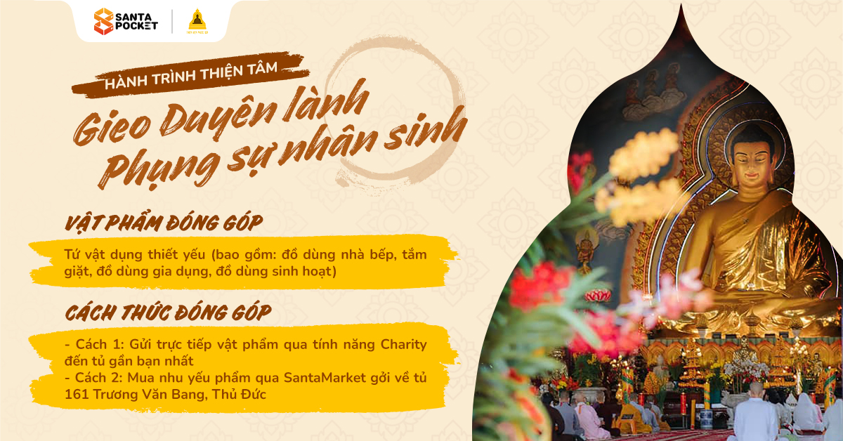 Chuyến Đi Của Tâm Lành: SantaCharity Gieo Duyên Lành Cùng Thiền Viện Phước Sơn